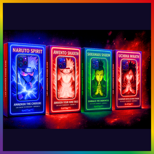 Bundle 4 Naruto Series LED Covers
